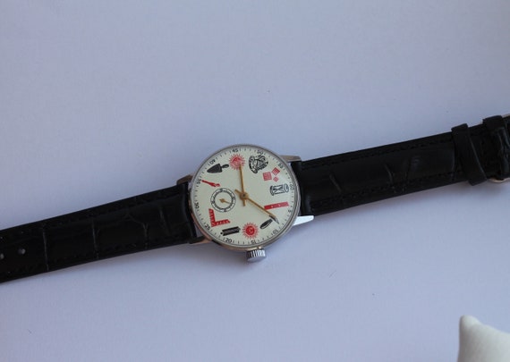 MASONIC watch, Vintage watch, Soviet military wat… - image 5