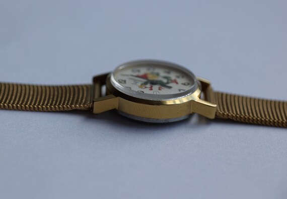 Vintage small retro kid's watch Luch 1801.1.K1 dw… - image 5