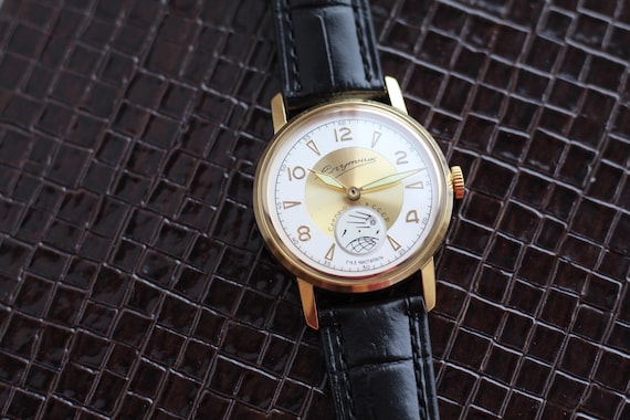 Vintage watch SPUTNIK Satellite, Soviet watch, Mens watch, USSR watch, gift for him, mechanical watch.