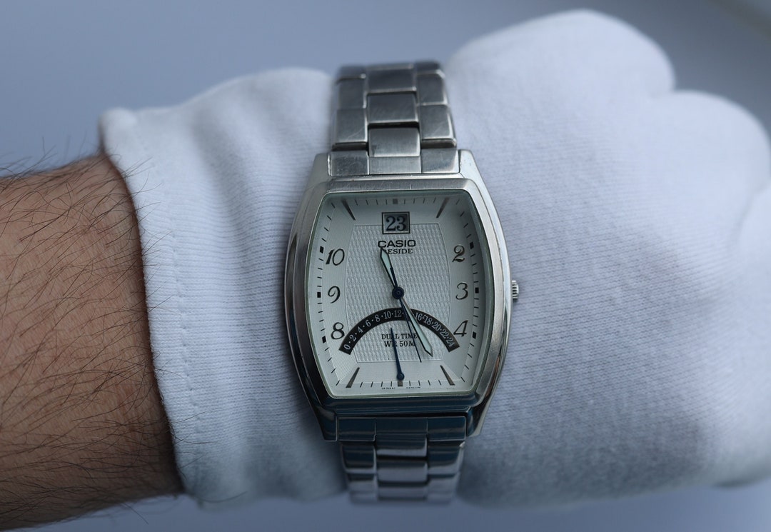 Watch Casio Beside Dual Time Quartz, Gift for Him - Main Image