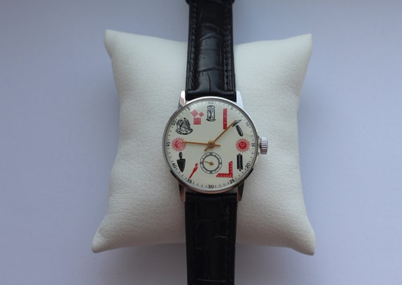 MASONIC watch, Vintage watch, Soviet military wat… - image 3