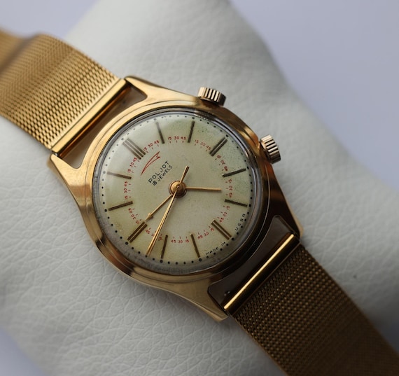 Mens Watch 60s. Poljot Signal 2612.1 / 1mchz, Poliot Alarm / USSR
