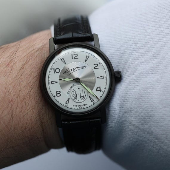 Vintage watch SPUTNIK Satellite, Soviet watch, Mens watch, USSR watch, gift for him, mechanical watch.