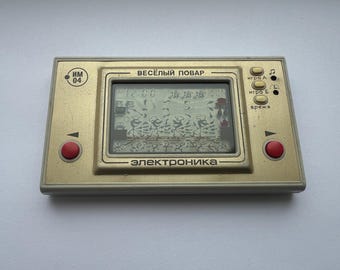 Gioco Elettronico Sovietico Vintage Elektronika IM-02 "Nu Pogodi" – URSS 1992