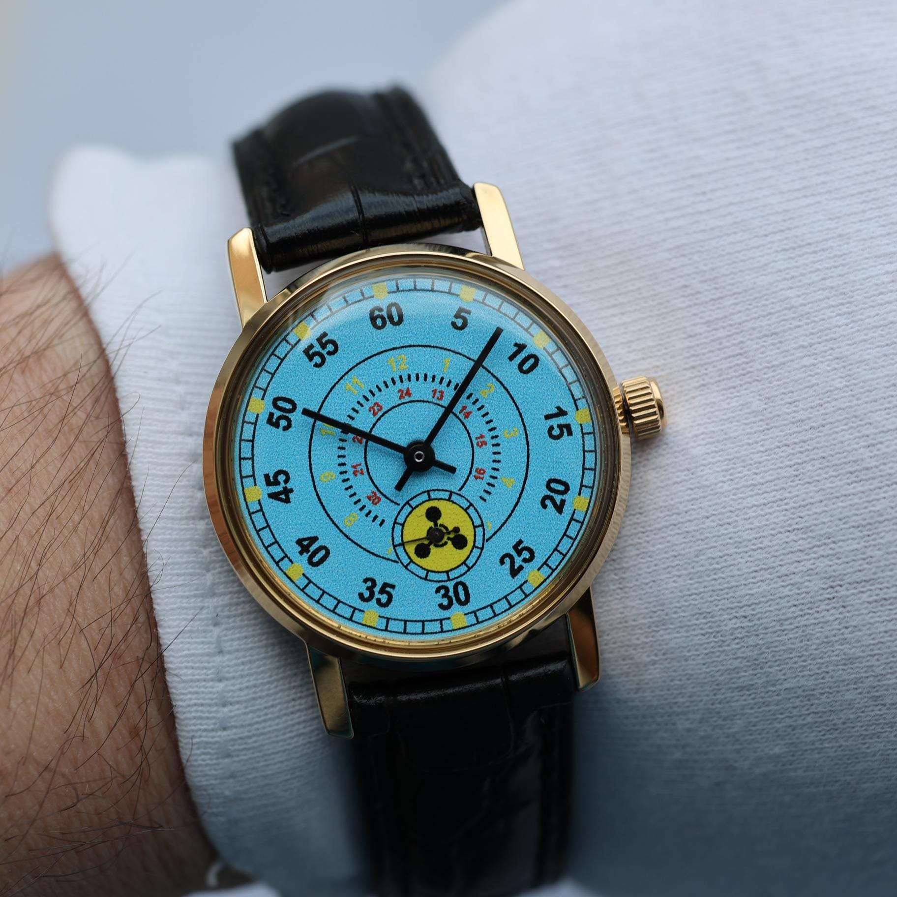 Ussr Watch Radium USSR Watch, Soviet Watch, Radiation Pobeda Watch, Radiation Watch, Gift ...
