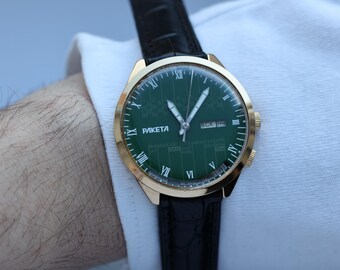 ヴィンテージ ソビエト RAKETA COLLEGE ウォッチ パーペチュアル