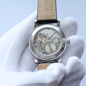 Vintage Mechanical watch - Pobeda "China Friendship" Mens wrist watch. mens gift. Gift for him. Gift watch. watches for man. Vintage jewelry image 3