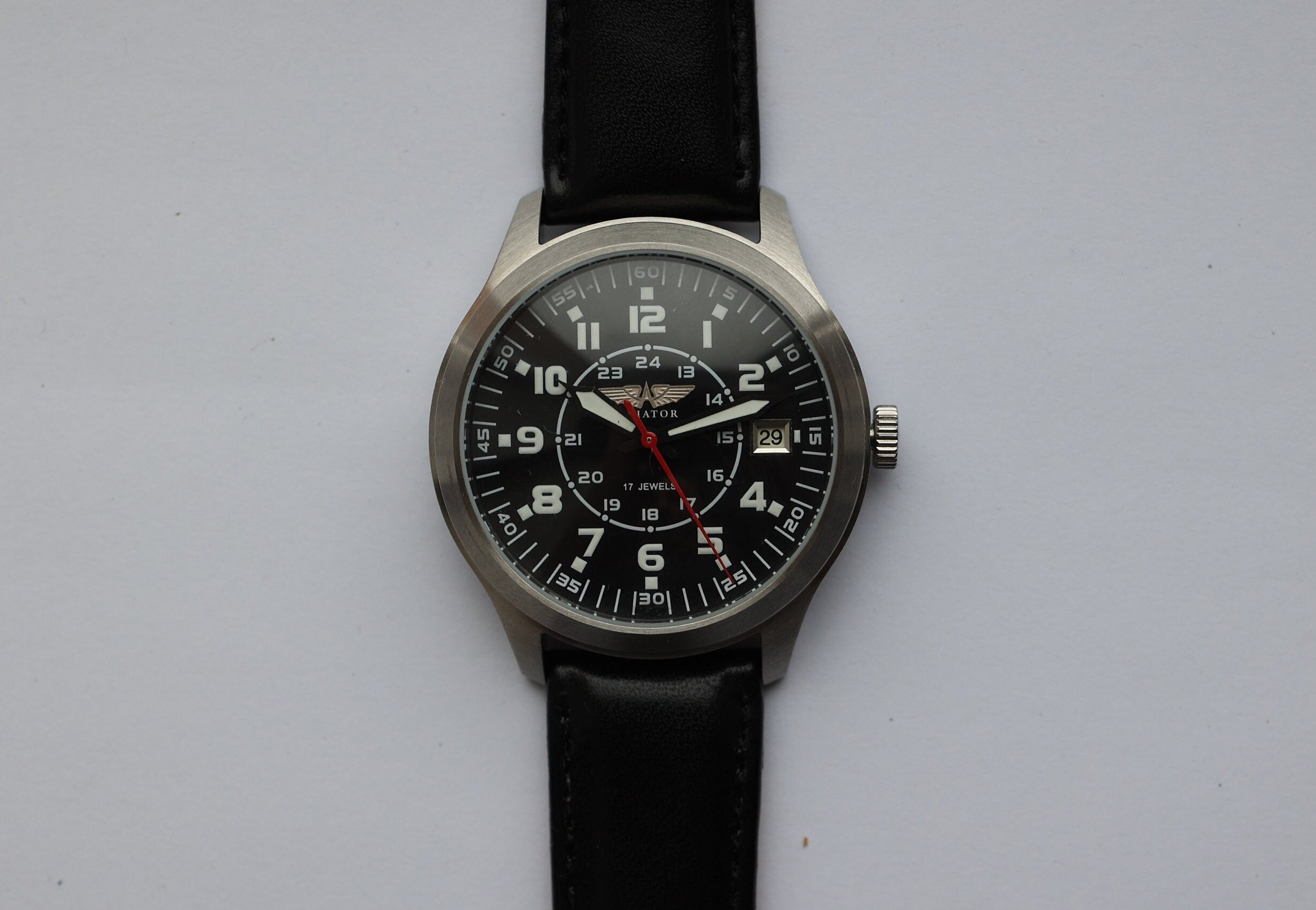 Aviator Chronograph Reloj Poljot Aviator Pilot Berkut Cronógrafo