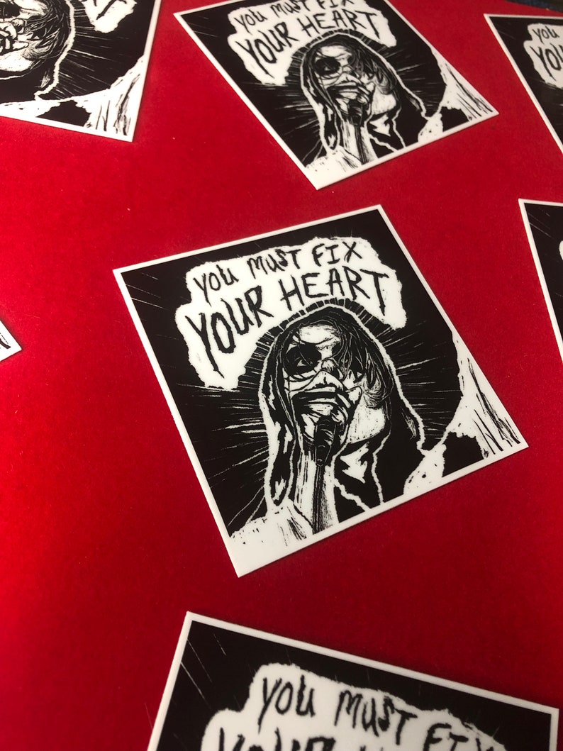 Fix Your Heart Gerard Sticker - Etsy