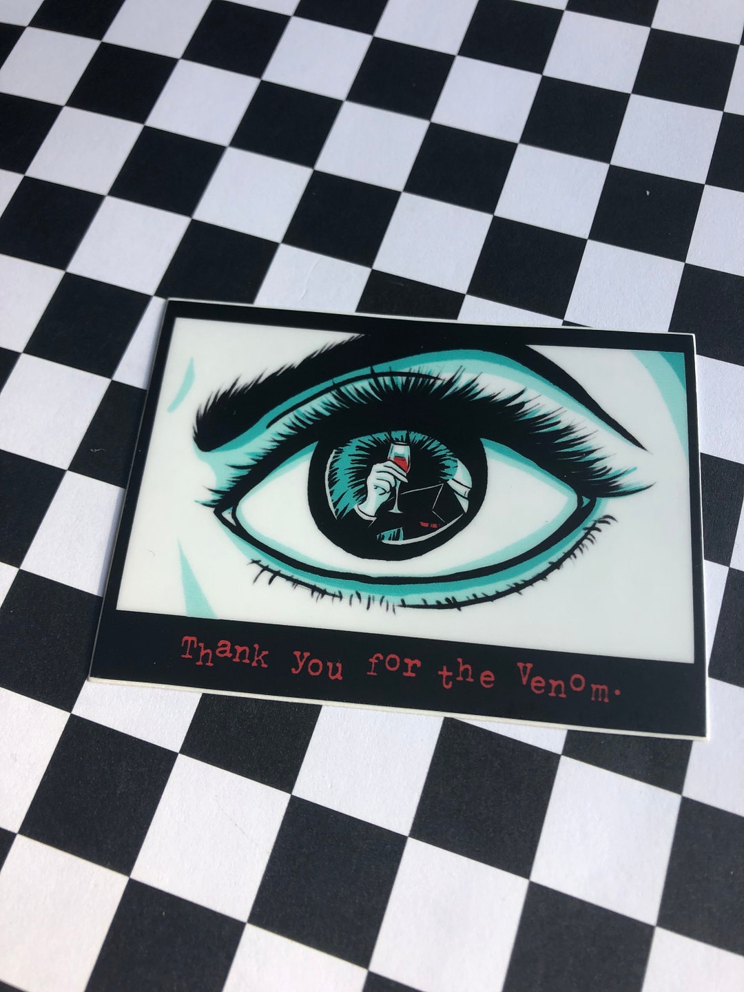 Venom W/sticker Venom Sticker - Etsy