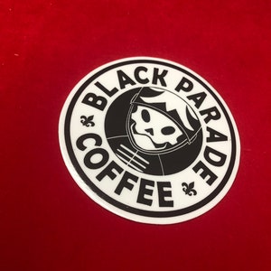 Parade coffee sticker