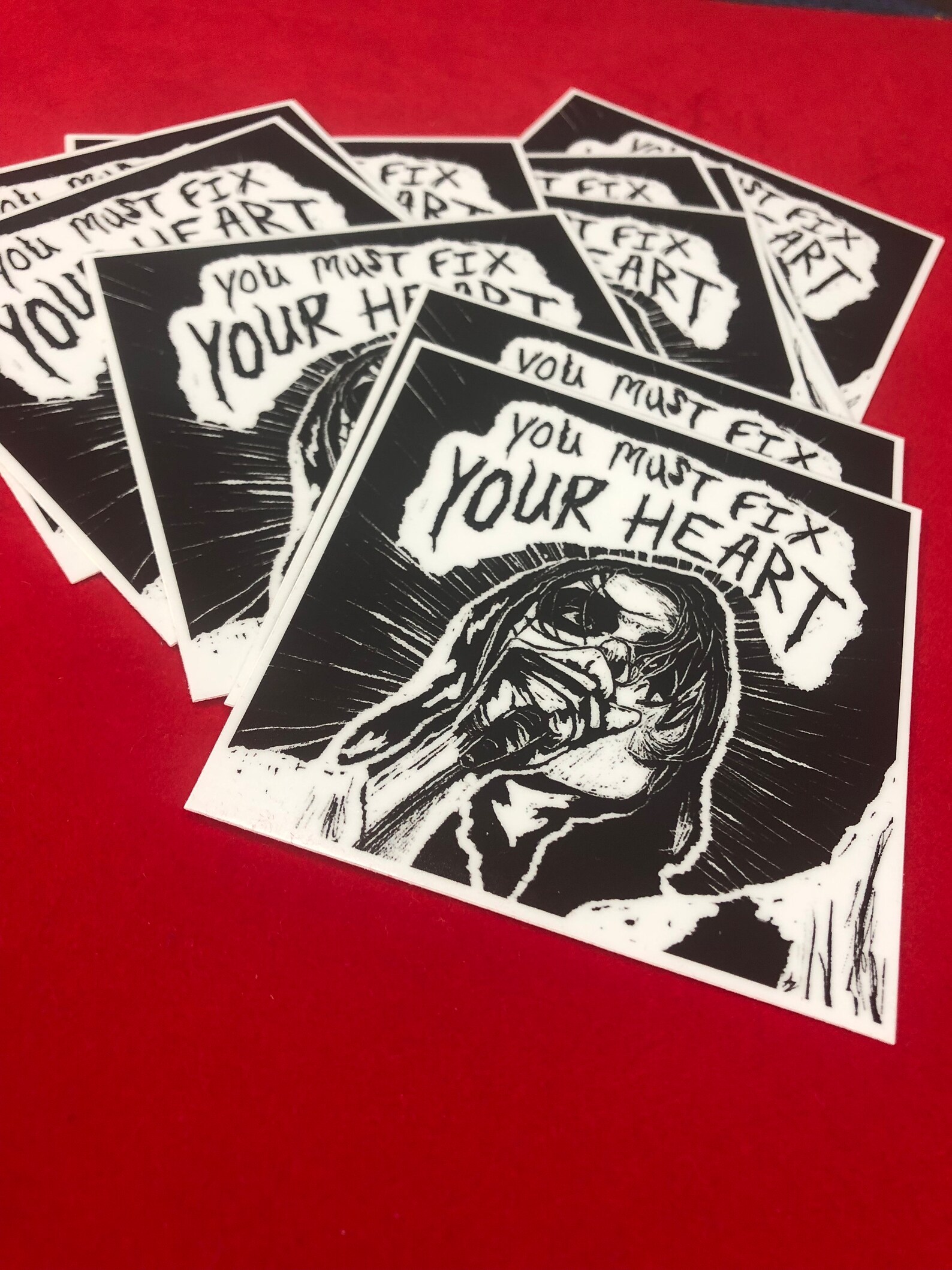 Fix Your Heart Gerard Sticker - Etsy