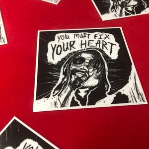 Fix Your Heart Gerard Sticker - Etsy