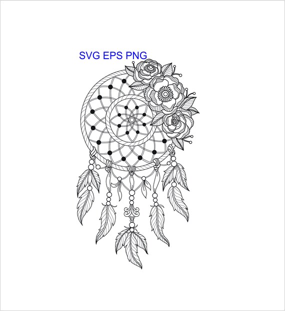 Free Free 164 Dream Catcher Mandala Svg SVG PNG EPS DXF File