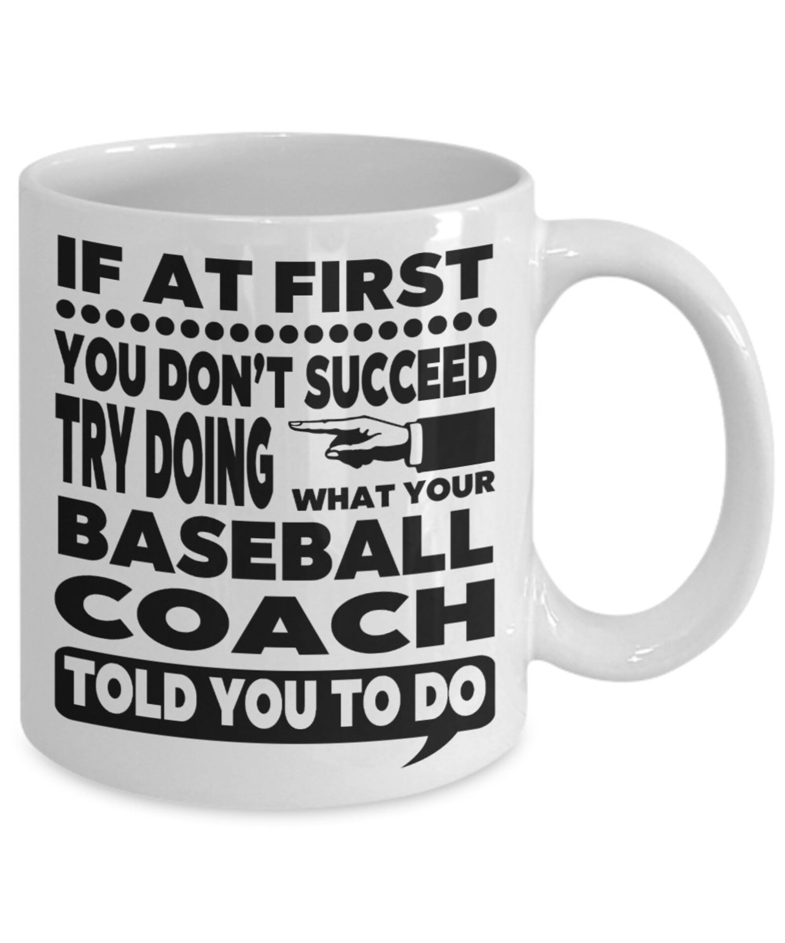 Baseball Coach Baseball Coaching Gifts Baseball Coach Mug Etsy