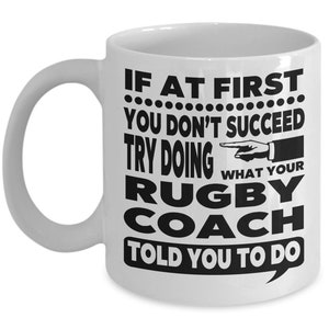 Rugby Coaching, Coaching Rugby, Rugby Coach, Rugby Coach Gift, Rugby Coach Mug, Rugby Coach Gifts, Rugby Coach Mug, FREE SHIPPING