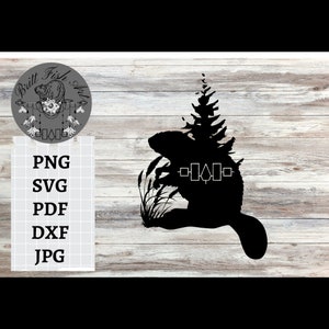 Iroquois Beaver Design | Hiawatha | PNG SVG DXF | Cricut | Subimination | Instant Download