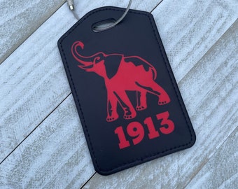 Delta Inspired Luggage Tag | DST | Sorority Luggage Tag | Delta Sigma Theta