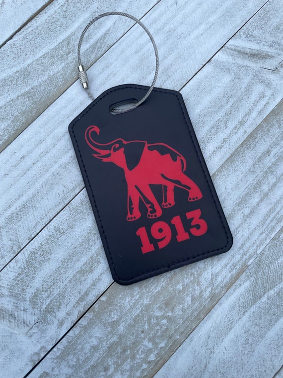 Delta Inspired Luggage Tag DST Sorority Luggage Tag Etsy