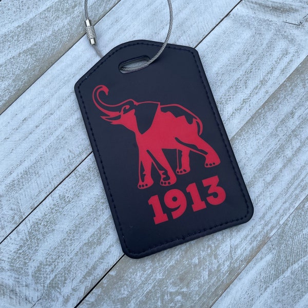 Delta Inspired Luggage Tag | DST | Sorority Luggage Tag | Delta Sigma Theta