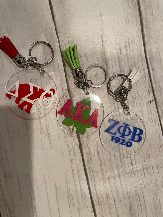 Sorority Keychains Etsy