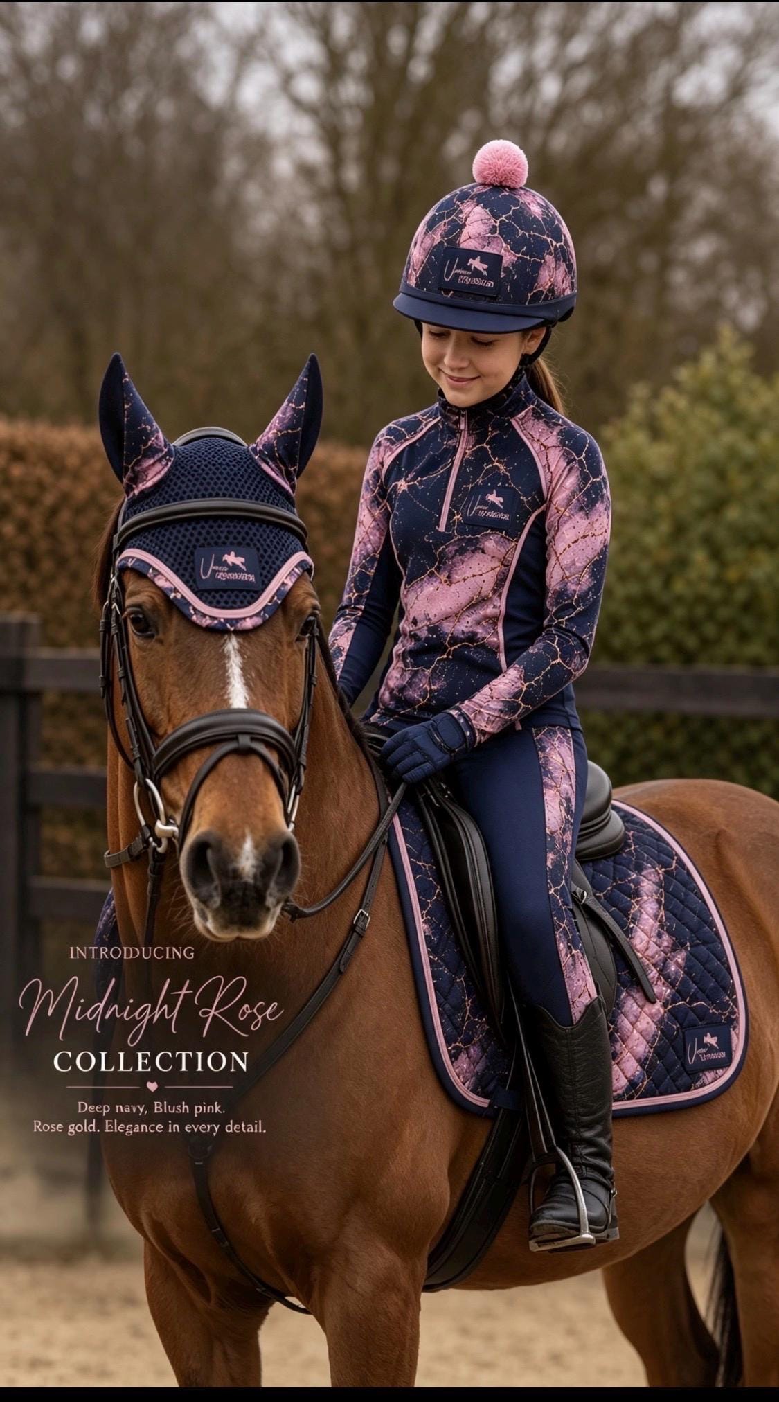 Kids Horse Riding Leggings - Etsy