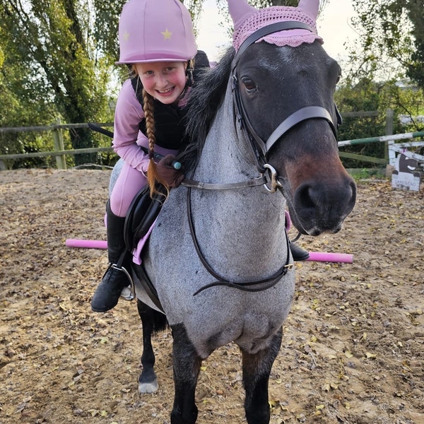 Dusty Pink Matchy Set Includes Baselayer Riding Tights  with Option to add Hat Silk in Short or Long Sleeves