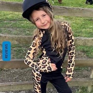 Kids Horse Riding Leggings - Etsy