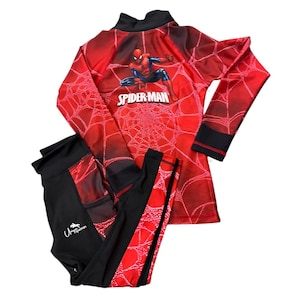 Kids Pony Riding Set Children's Spider-Man Equestrian Set - Base Layer, Leggings, Saddle Pad Hat & Ear Net - Optional Front Brushing Boots. image 4