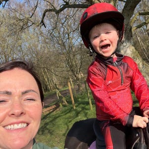 Kids Pony Riding Set Children's Spider-Man Equestrian Set - Base Layer, Leggings, Saddle Pad Hat & Ear Net - Optional Front Brushing Boots. image 13