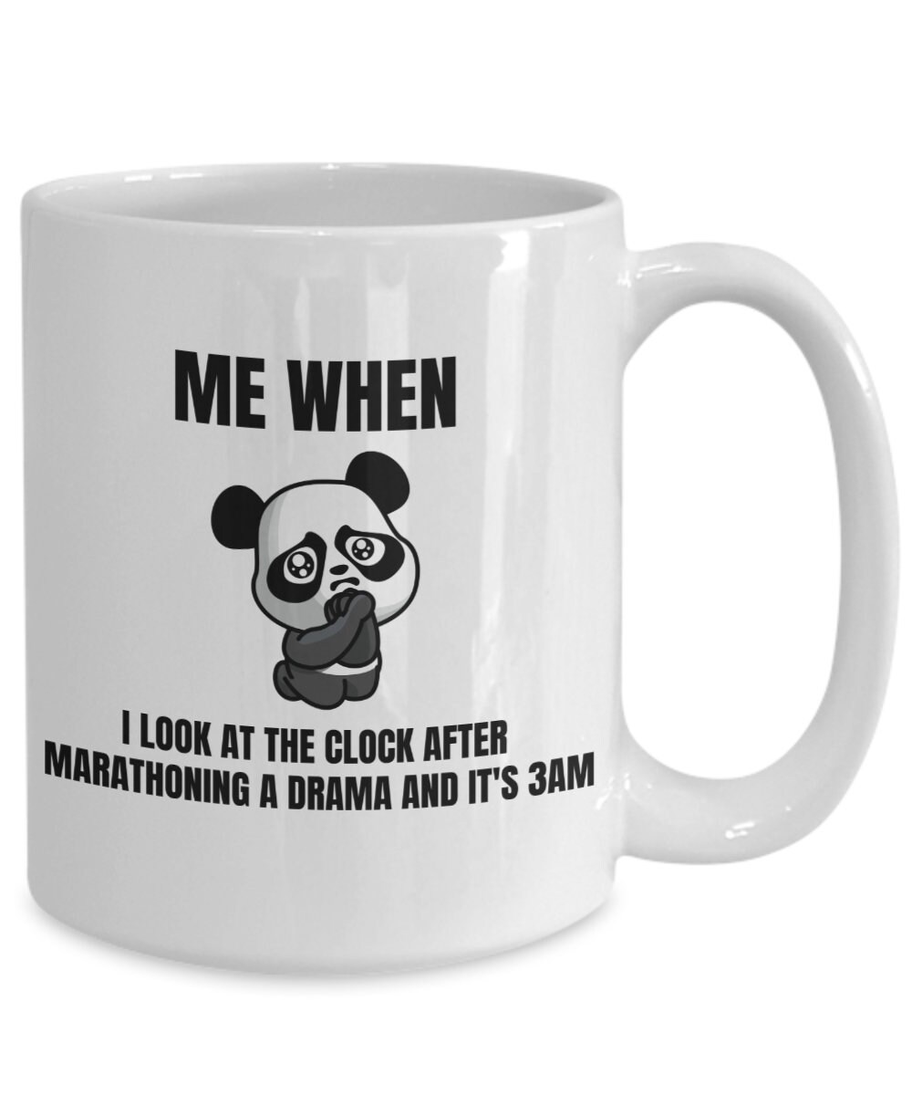 Funny Korean Drama Mug ME When Its 3am Best Christmas Etsy
