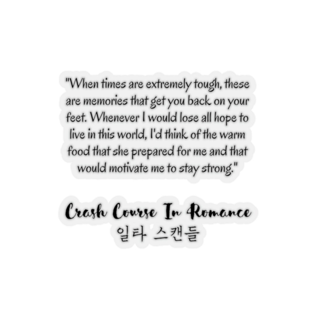 Crash Course in Romance Korean Drama Stickers Korean Drama Etsy