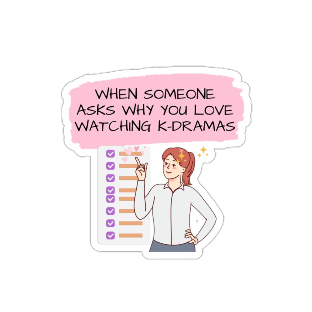K Drama Stickers Funny Korean Drama Stickers Kdrama Etsy