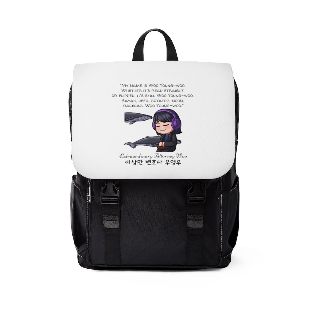 Korean Bag, Extraordinary Attorney Woo Backpack, Korean Drama Gifts for