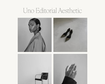 Könnte beinhalten: Eine Schwarzweiß-Collage aus vier Bildern. Das obere linke Bild zeigt eine Frau in einer grauen Jacke, die zur Seite schaut. Das obere rechte Bild zeigt zwei Paar goldene High Heels auf einer grauen Oberfläche. Das untere linke Bild zeigt einen schwarzen Stuhl mit einer grauen Oberfläche im Hintergrund. Das untere rechte Bild zeigt eine Hand mit einem silbernen Ring und einer schwarzen Jacke.