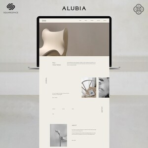 Squarespace 7.1 Website Template | TRES: Minimalist Luxury Design