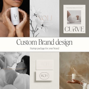 Custom Logo package | Custom branding logo | Brand Design | Minimalist logo design | Modern logo design | Custom logo | Branding package