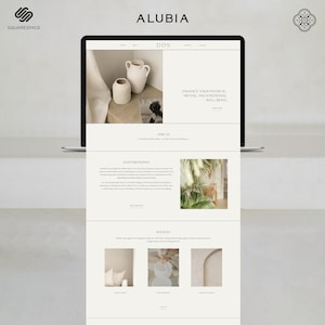 Squarespace 7.1 Website Template | DOS: Minimalist Wellness Design