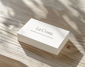 La Costa Mockup | Design mockup | Card mockup | Business card mockup | Photoshop mockup | Editable mockup | Modern mockup  | Minimal mockup