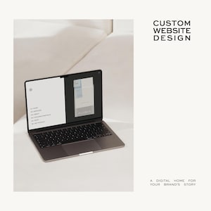 Design di siti web Squarespace personalizzato / Sito web moderno e minimalista