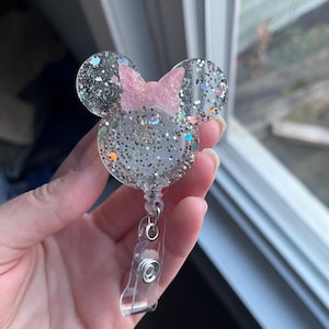 Minnie Mouse Badge Reel, Minnie Mouse, Disney, Badge Reels, Nurse, Teacher