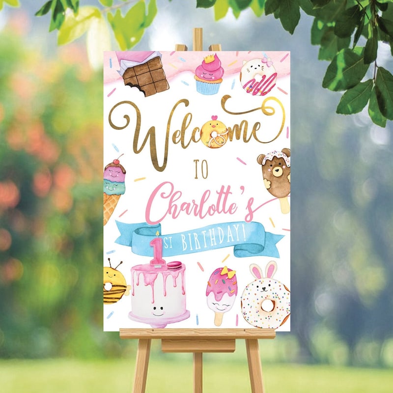 Candyland Printable Signs - Etsy
