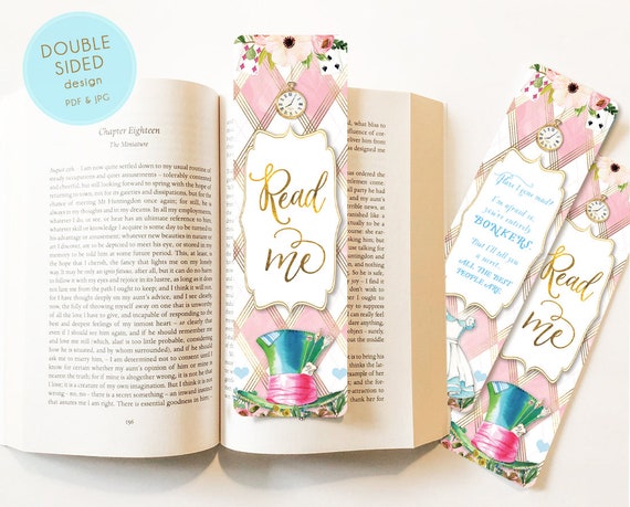 Bookmark - Alice - Read Me - Bookmark Bookmark - Alice - Read Me - Bookmark