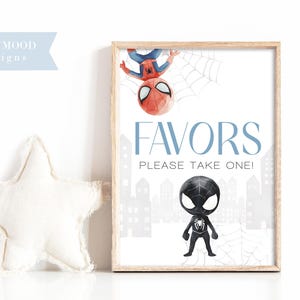 Superheroes Birthday Sign, Favors Sign, Fun Superhero Sign, Avengers Decor, Superhero Theme Boy Avengers Party, Printable, INSTANT DOWNLAOD