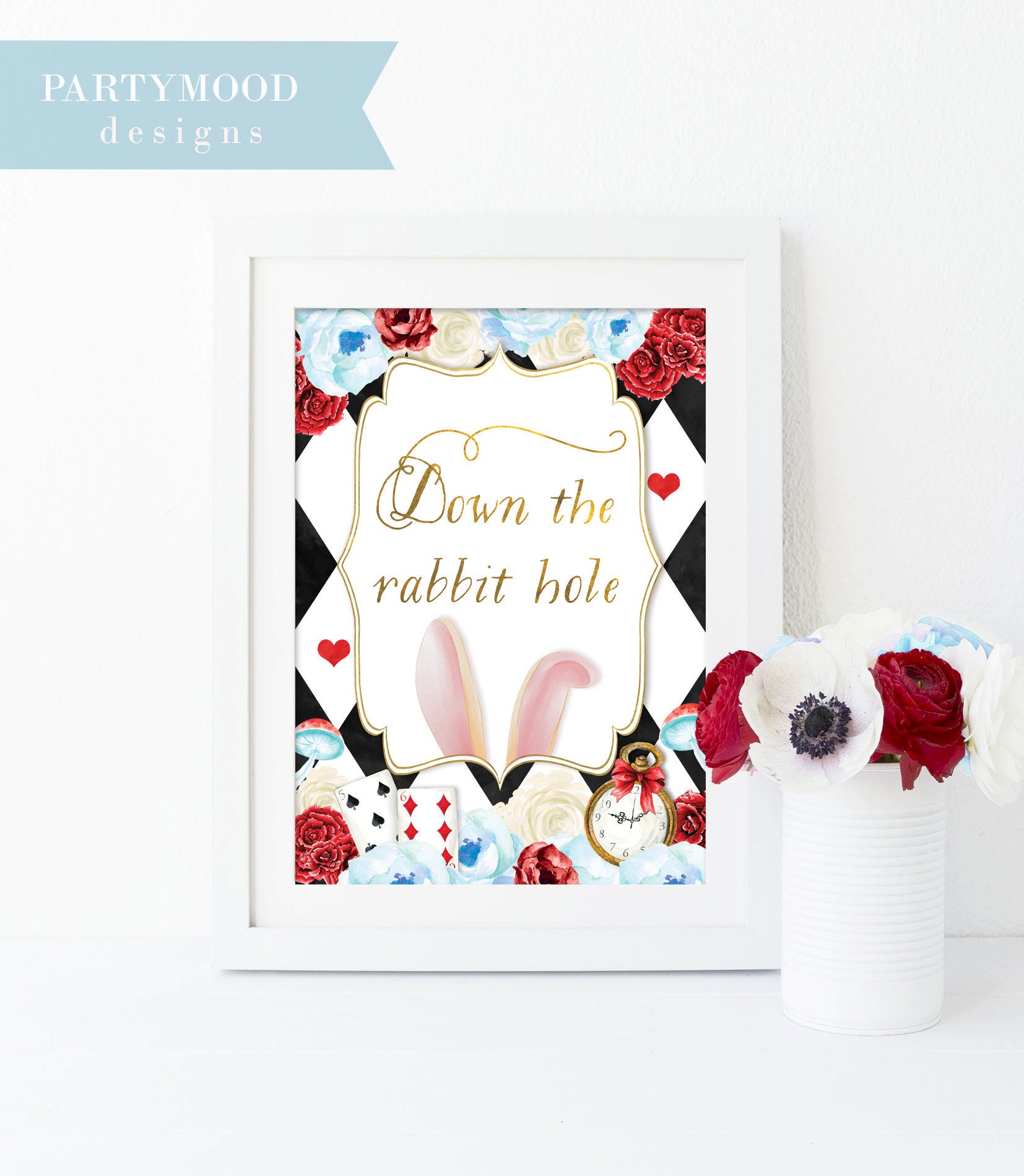 Rabbit Hole Costume Etsy