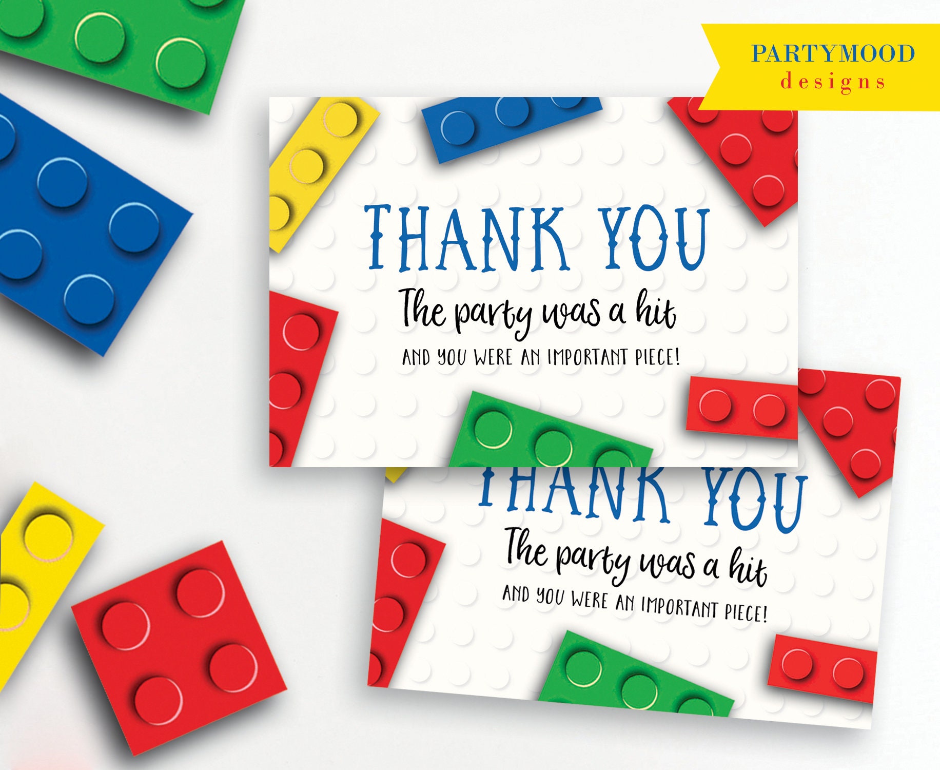 Paper Party Supplies Invitations PRINTABLE Blocks Birthday Party paper-party-supplies-invitations-printable-blocks-birthday-party