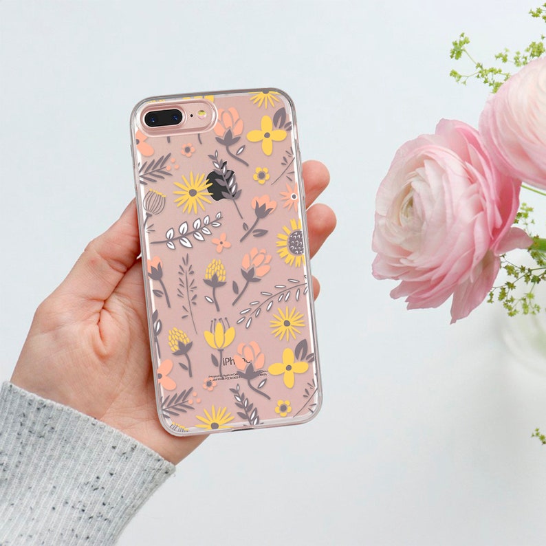 iphone 8 yellow flower case iphone 8 yellow flower case