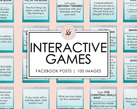100 Teal Glitter Facebook Games Interactive Posts Social Etsy 100 Teal Glitter Facebook Games Interactive Posts Social Etsy