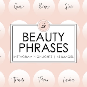 45 Beauty Instagram Highlight Cover Templates, Instagram Salon Highlight Icons, Lashes Posts, Brows Posts, Hair Posts, Social Media Posts