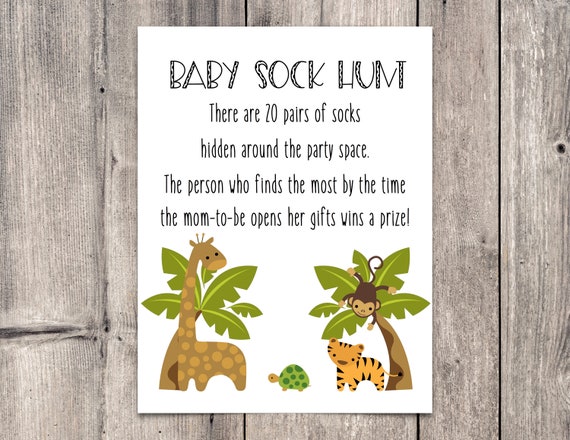 baby shower socks